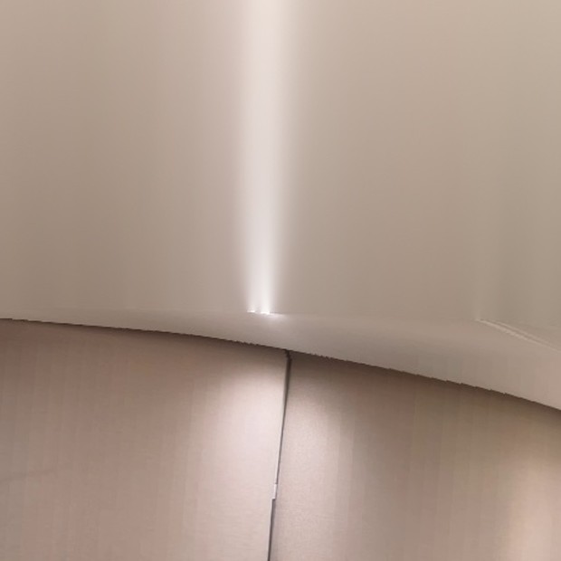 Ceiling coving crop, smoothed rotations
